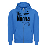 True Royal The Nonna! Italy Grandmother Baby Hang Toys Zipper Hoodie - artisFamous