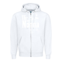 White The Nonna! Italy Grandmother Baby Hang Toys Zipper Hoodie - artisFamous