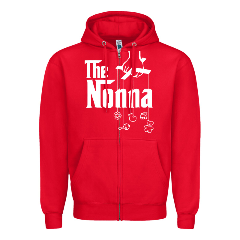 The Nonna! Italy Grandmother Baby Hang Toys Zipper Hoodie by artisFamous | Teevron