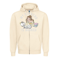 Sandshell beauty and the beast belle my weekend is booked t shirt Zipper Hoodie - artisFamous