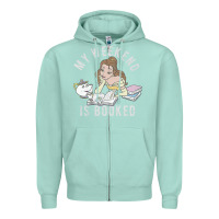 Seafoam beauty and the beast belle my weekend is booked t shirt Zipper Hoodie - artisFamous