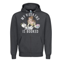 Smoke beauty and the beast belle my weekend is booked t shirt Zipper Hoodie - artisFamous
