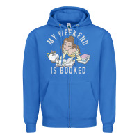 True Royal beauty and the beast belle my weekend is booked t shirt Zipper Hoodie - artisFamous