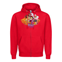 Red the proud family characters t shirt Zipper Hoodie - artisFamous