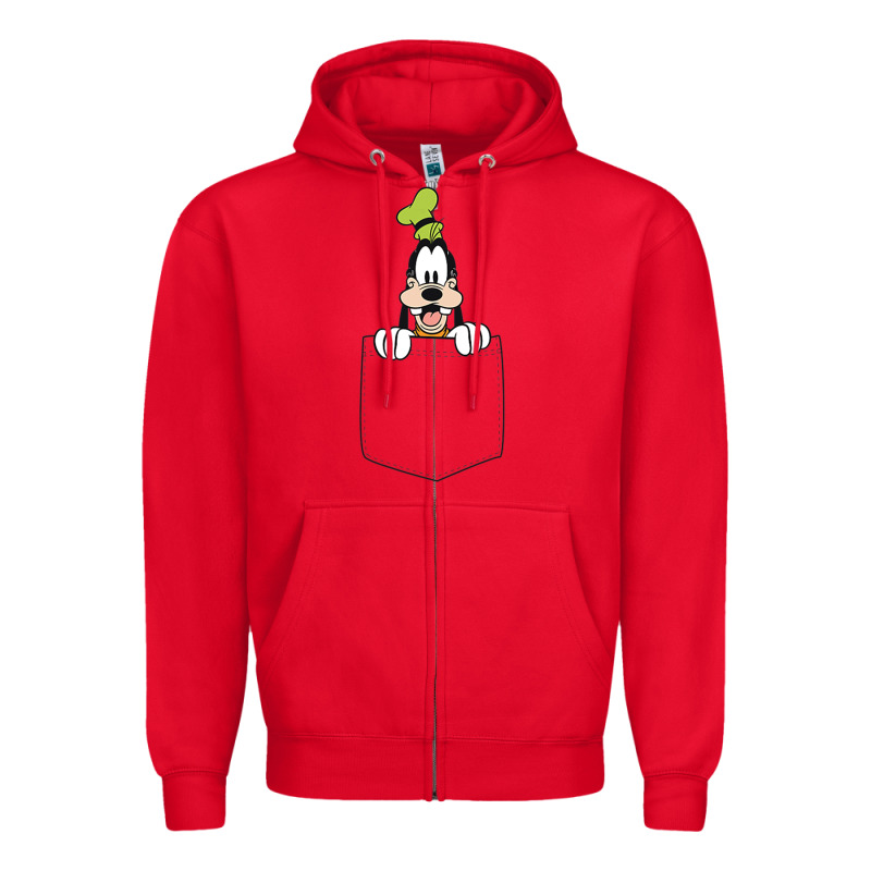 Goofy Pocket Goofy Pocket T Shirt Zipper Hoodie by artisFamous | Teevron