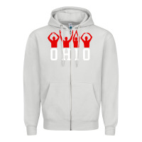 Vintage State Of Ohio Home Pride Zipper Hoodie | Teevron