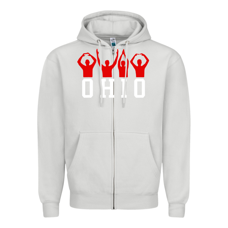 Vintage State Of Ohio Home Pride Zipper Hoodie by artisFamous | Teevron