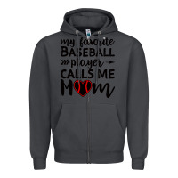 Smoke womens my favorite baseball player calls me mom Zipper Hoodie - artisFamous