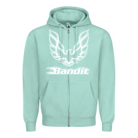 Seafoam bandit Zipper Hoodie - artisFamous