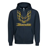 Navy bandit Zipper Hoodie - artisFamous
