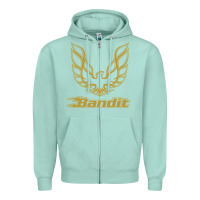 Seafoam bandit Zipper Hoodie - artisFamous