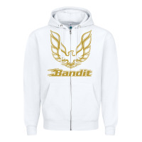 White bandit Zipper Hoodie - artisFamous