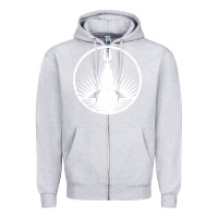Heather Grey bioshock rapture black Zipper Hoodie - artisFamous