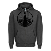 Charcoal Heather bioshock rapture black Zipper Hoodie - artisFamous