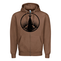 Chestnut bioshock rapture black Zipper Hoodie - artisFamous