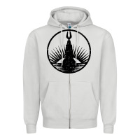 Dove Grey bioshock rapture black Zipper Hoodie - artisFamous