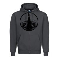 Smoke bioshock rapture black Zipper Hoodie - artisFamous