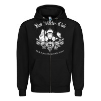 Black villains bad witch  club group shot graphic t shirt t shirt Zipper Hoodie - artisFamous
