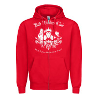Red villains bad witch  club group shot graphic t shirt t shirt Zipper Hoodie - artisFamous