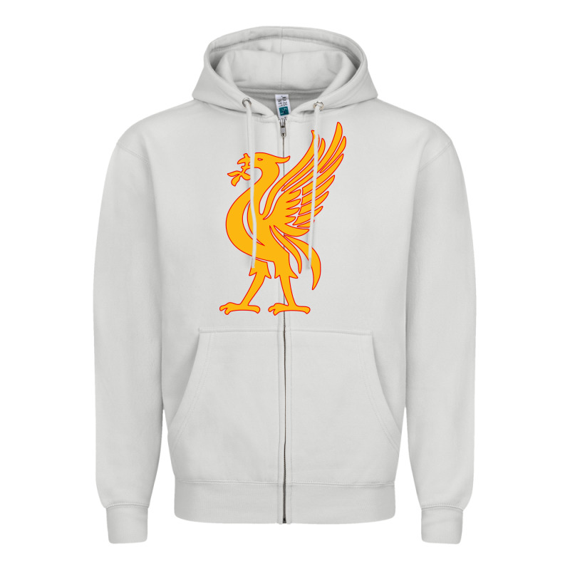 Liverpool Bird License Plate Zipper Hoodie by artisFamous | Teevron