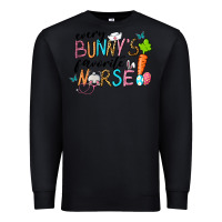 Black Every Bunnys Favorite Nurse Premium Sweatshirt - RanaPortraitStore