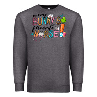 Charcoal Heather Every Bunnys Favorite Nurse Premium Sweatshirt - RanaPortraitStore