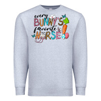 Heather Grey Every Bunnys Favorite Nurse Premium Sweatshirt - RanaPortraitStore