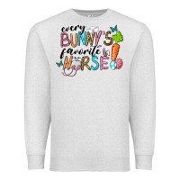 Oatmeal Heather Every Bunnys Favorite Nurse Premium Sweatshirt - RanaPortraitStore