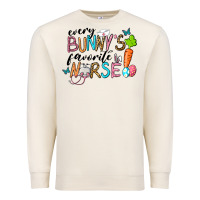 Sandshell Every Bunnys Favorite Nurse Premium Sweatshirt - RanaPortraitStore