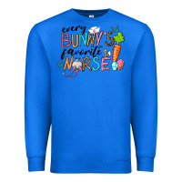 True Royal Every Bunnys Favorite Nurse Premium Sweatshirt - RanaPortraitStore