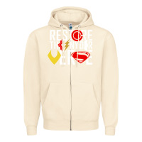 Sandshell restore the snyderverse Zipper Hoodie - artisFamous