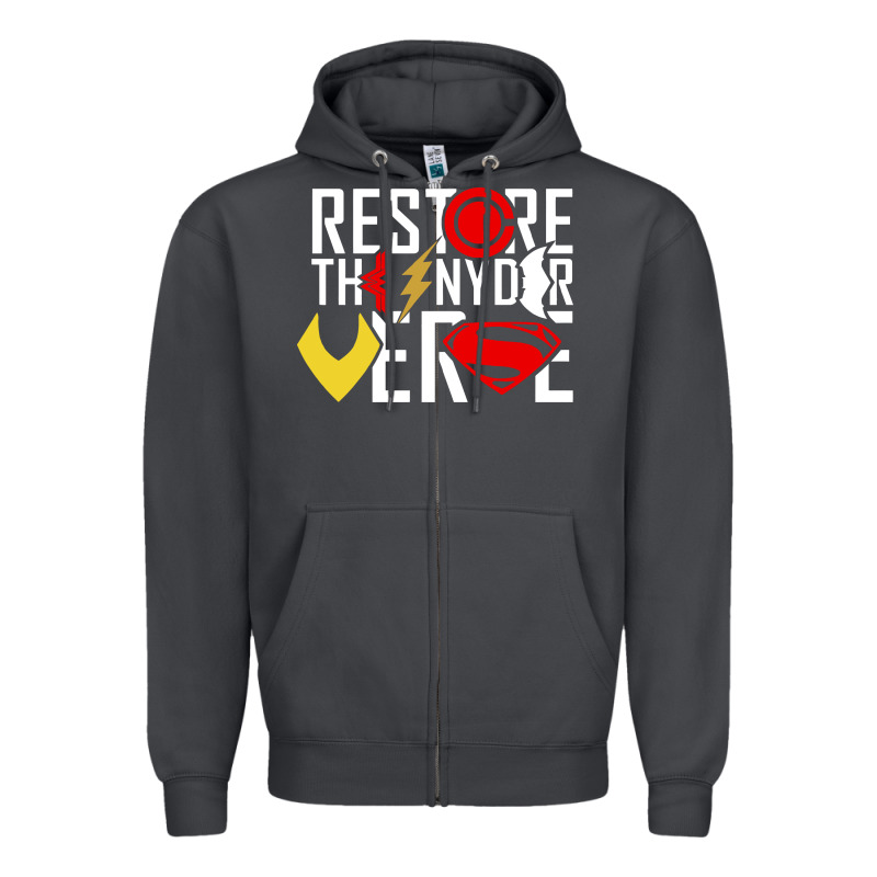 Restore The Snyderverse Zipper Hoodie by artisFamous | Teevron