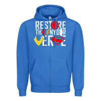 True Royal restore the snyderverse Zipper Hoodie - artisFamous
