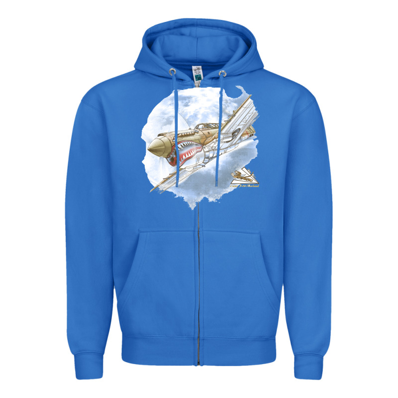 40 Flying Tigers Zipper Hoodie by artisFamous | Teevron
