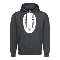 Smoke no face spirited away women's Zipper Hoodie - artisFamous