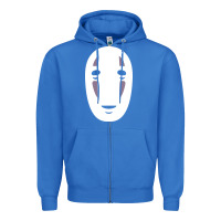 True Royal no face spirited away women's Zipper Hoodie - artisFamous