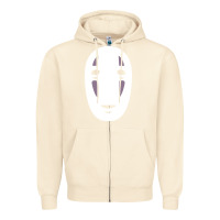 Sandshell no face spirited away women's Zipper Hoodie - artisFamous