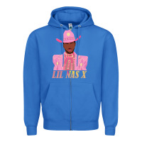 True Royal lil nas x 2 Zipper Hoodie - artisFamous