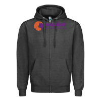 Charcoal Heather hawaiian airlines Zipper Hoodie - artisFamous