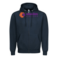 Navy hawaiian airlines Zipper Hoodie - artisFamous