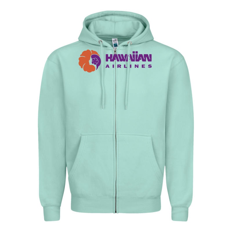 Hawaiian Airlines Zipper Hoodie by artisFamous | Teevron