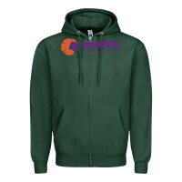 Sports Green hawaiian airlines Zipper Hoodie - artisFamous
