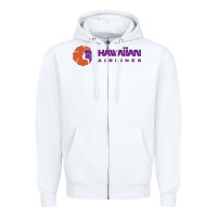 White hawaiian airlines Zipper Hoodie - artisFamous