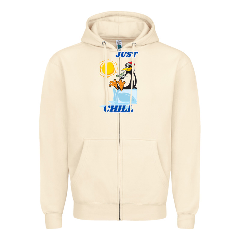 Just Chill Zipper Hoodie by artisFamous | Teevron