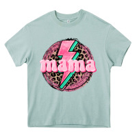 Arona Mama leopard background Mother's Day Heavy Core Tee - CowGirlArtShop