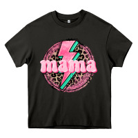 Asphalt Mama leopard background Mother's Day Heavy Core Tee - CowGirlArtShop