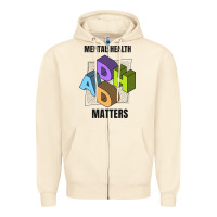 Sandshell adhd mental health matters Zipper Hoodie - artisFamous