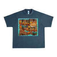 Midnight Navy autumn skies pumpkin pies tumbler Urban Heavy Tee - BundleAndBundleShop