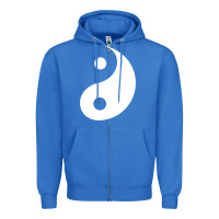 True Royal yin yang Zipper Hoodie - artisFamous