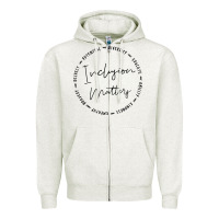 Oatmeal Heather inclusion matters with empathy bravery respect Zipper Hoodie - artisFamous
